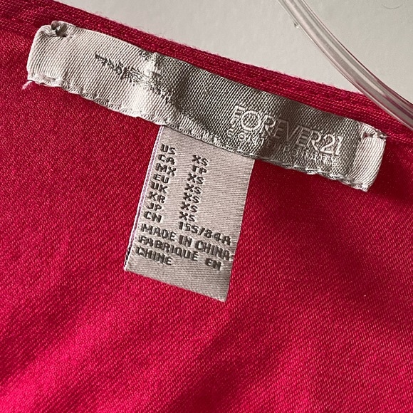 Forever 21 Pink Cut Out Mini Dress XS - Picture 2 of 6